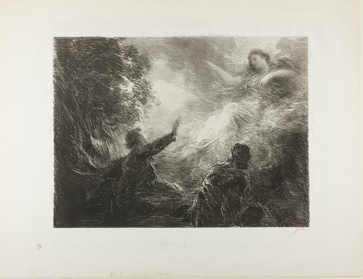 El hada de los Alpes de Henri Fantin-Latour