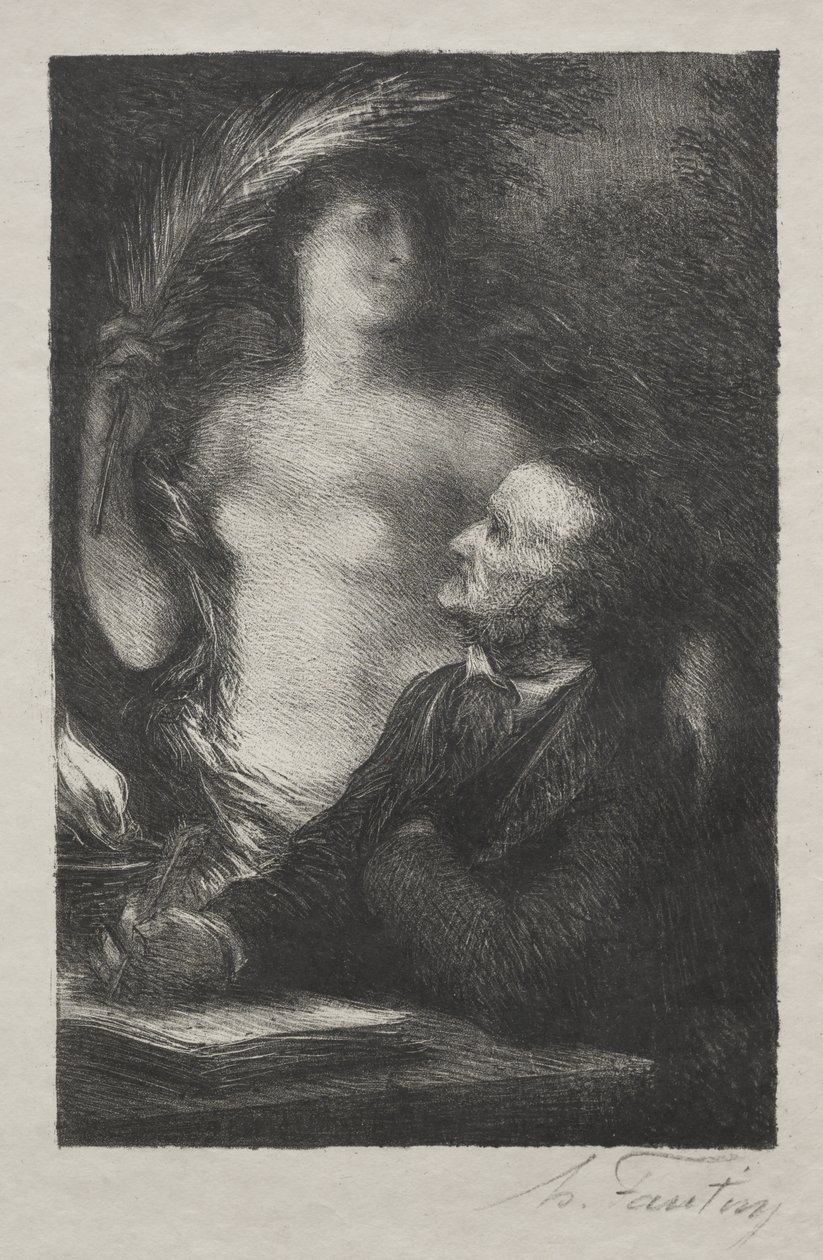La musa de Henri Fantin-Latour