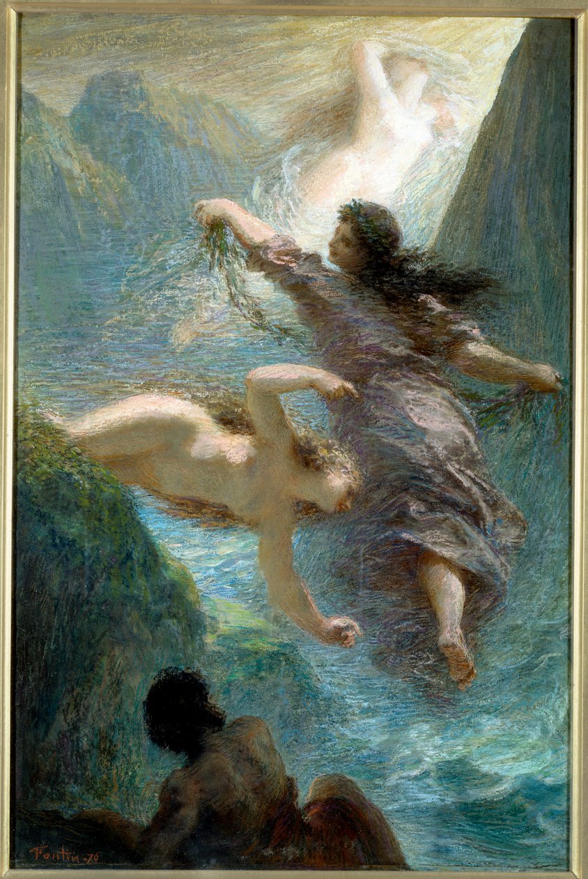 Las chicas del Rin de Ignace Henri Jean Fantin Latour