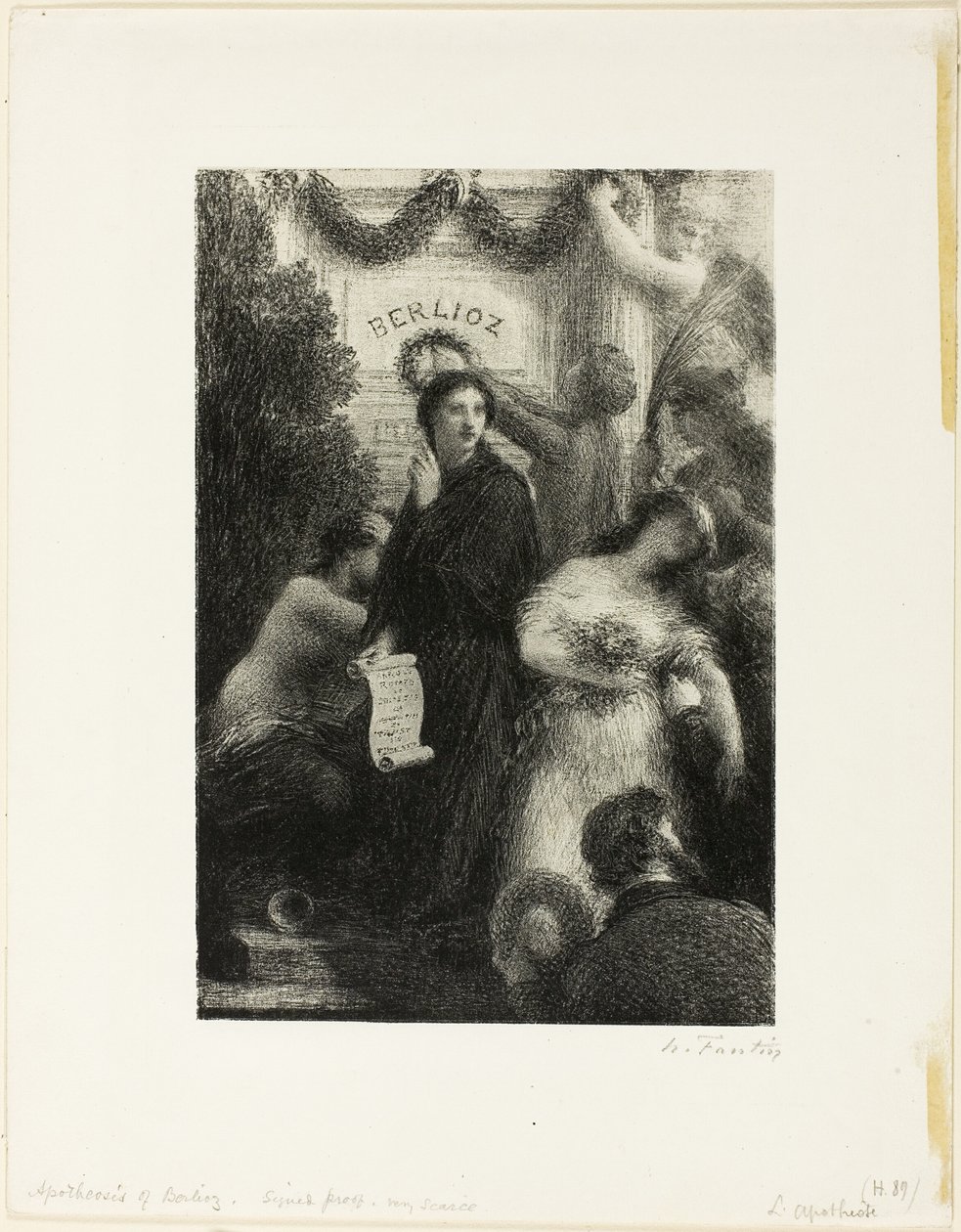 Apoteosis de Ignace Henri Jean Fantin Latour