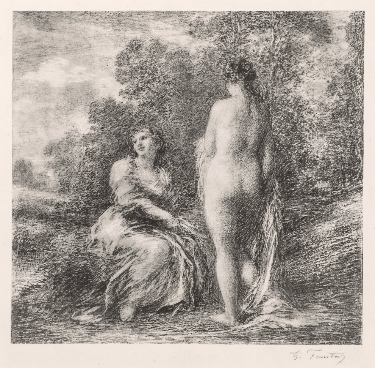 Bañistas de Ignace Henri Jean Fantin Latour