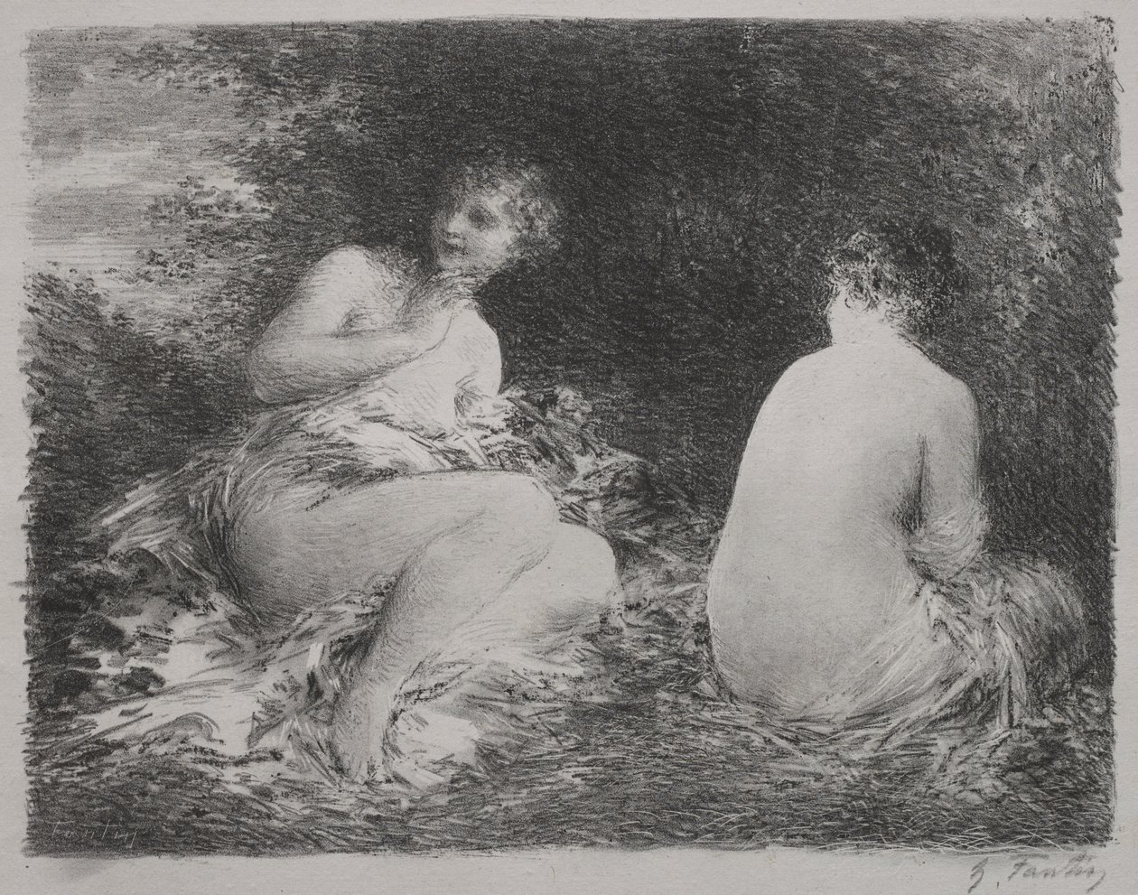 Bañistas de Ignace Henri Jean Fantin Latour