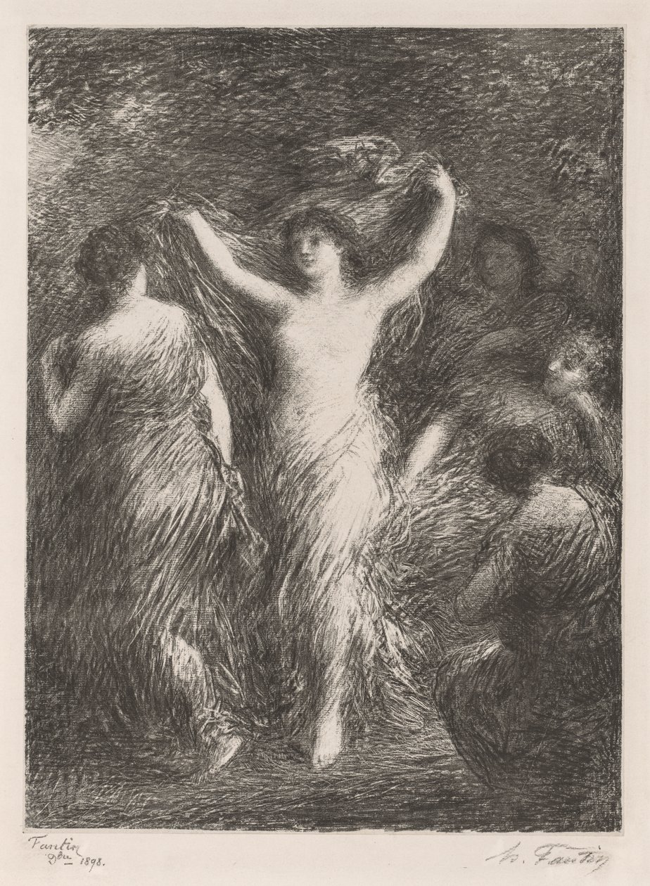 Danzas de Ignace Henri Jean Fantin Latour