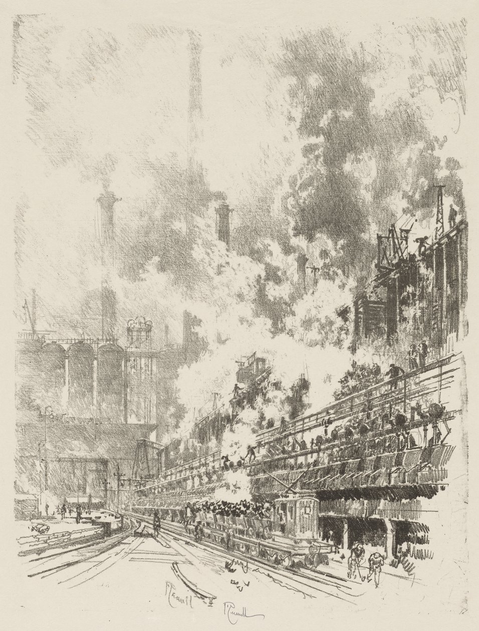 Trabajo de guerra inglés: Subproductos de Ignace Henri Jean Fantin Latour