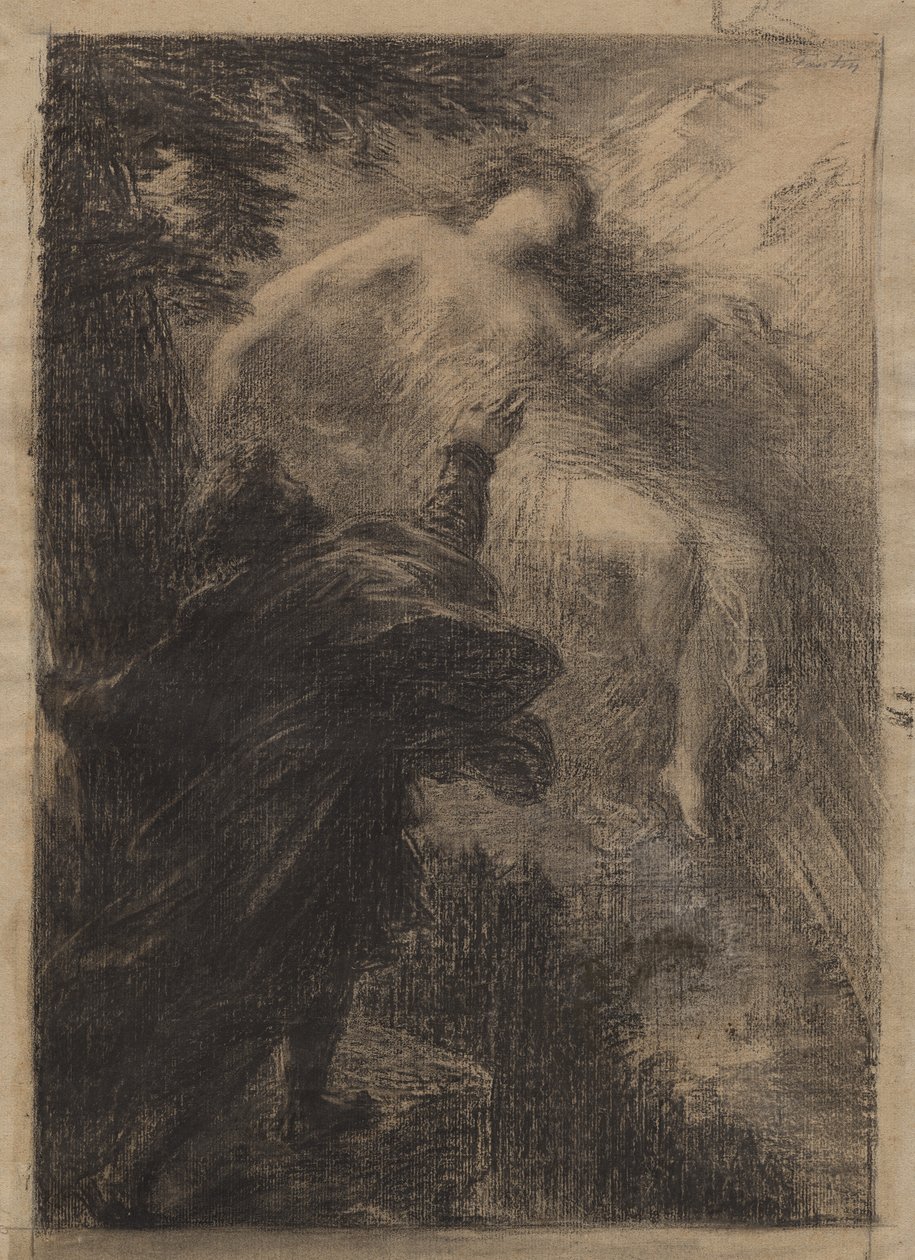 Hada de los Alpes de Ignace Henri Jean Fantin Latour
