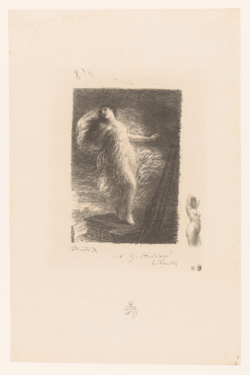 Un joven de Taranto se desprende de un viaje de estudios
El joven tarentino
Elegía XX (A la antigua usanza)
Gedichten van André Chénier (título de la serie)
Ilustraciones para las Poésies d