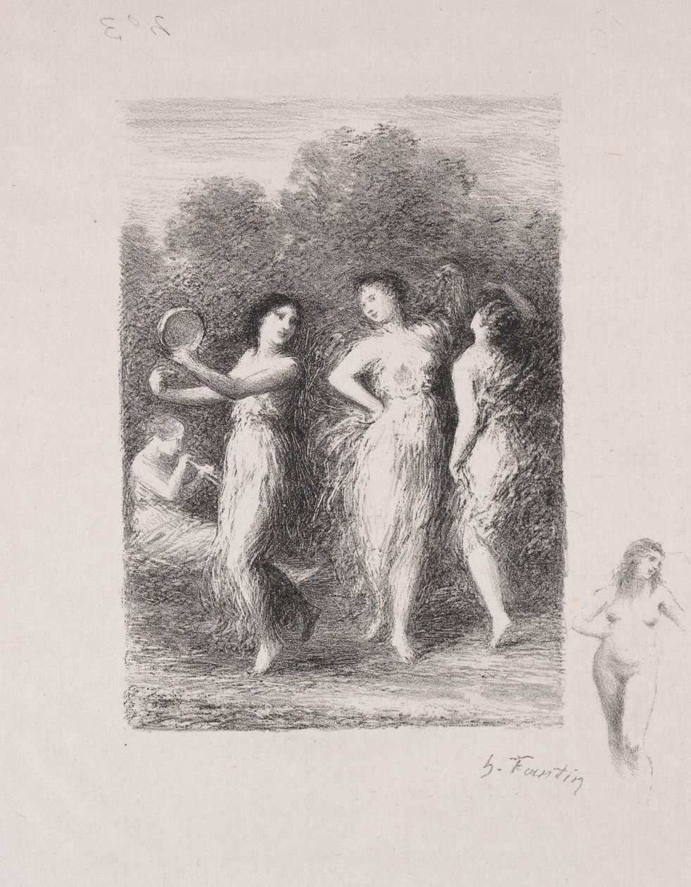 La joven enferma de Ignace Henri Jean Fantin Latour