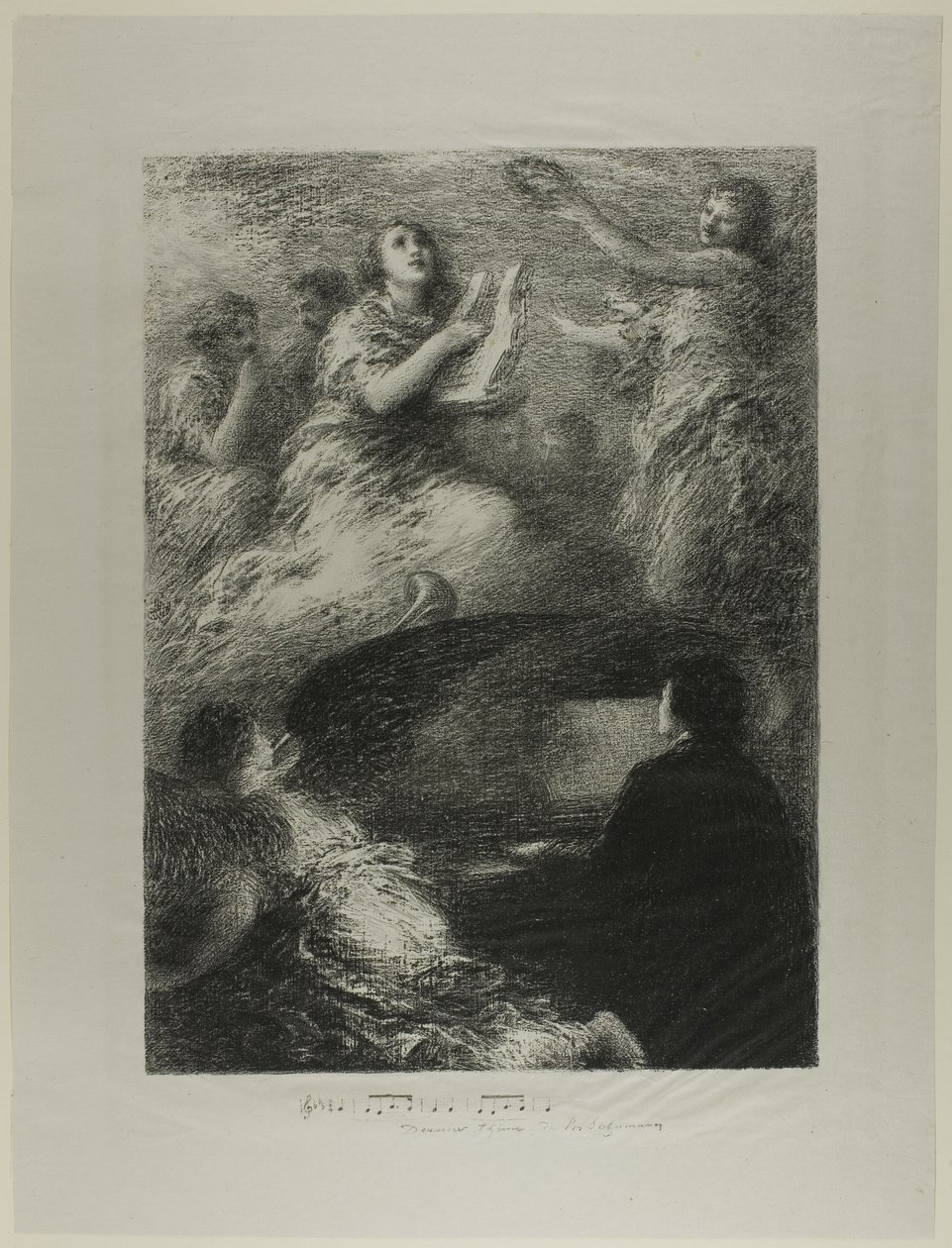 La última composición de Robert Schumann de Henri Fantin-Latour