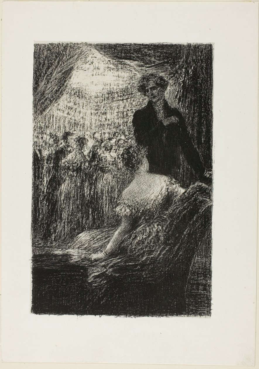 Sinfonía Fantástica: Un Baile, de Hector Berlioz, su vida y sus obras de Ignace Henri Jean Fantin Latour