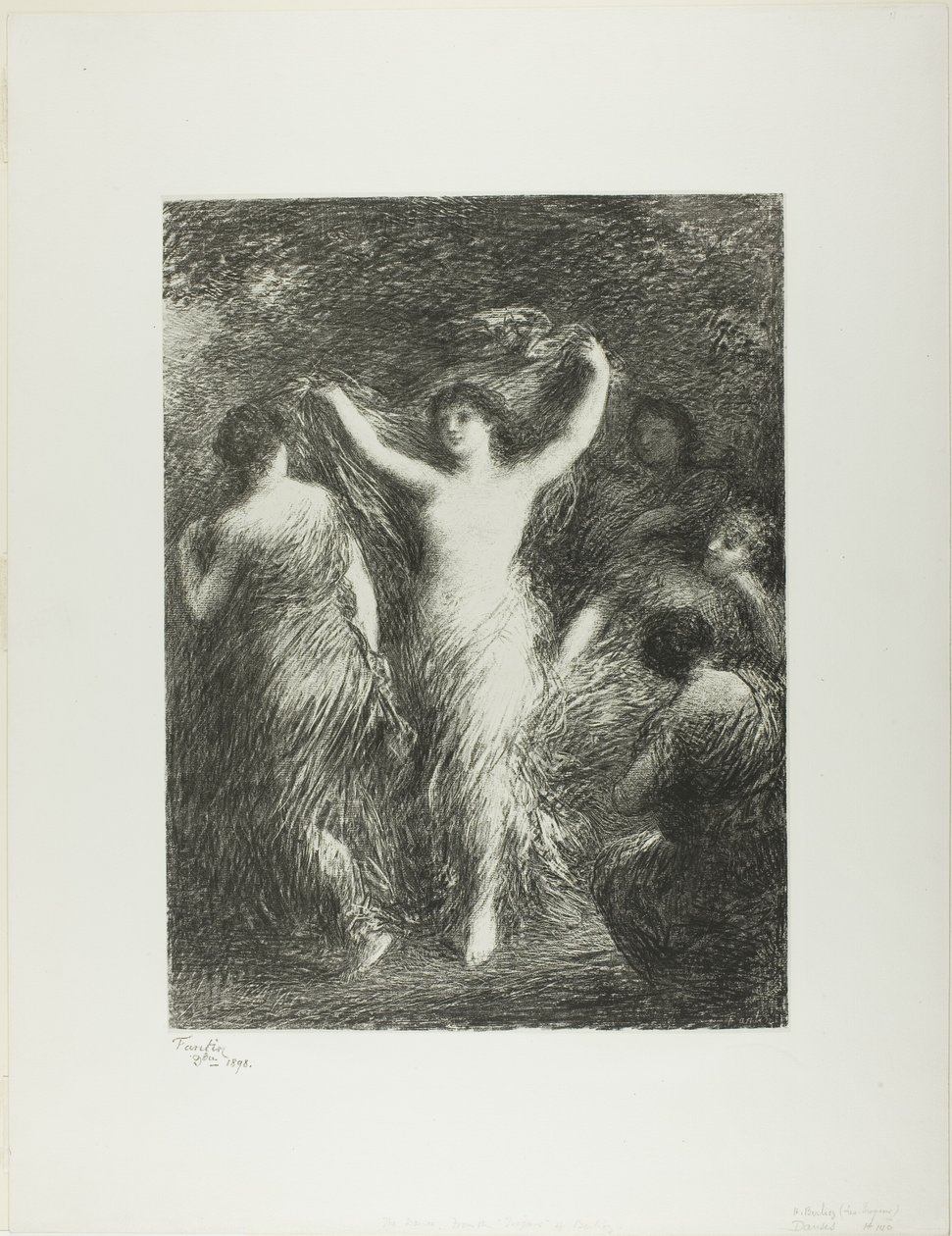 El Baile de Ignace Henri Jean Fantin Latour