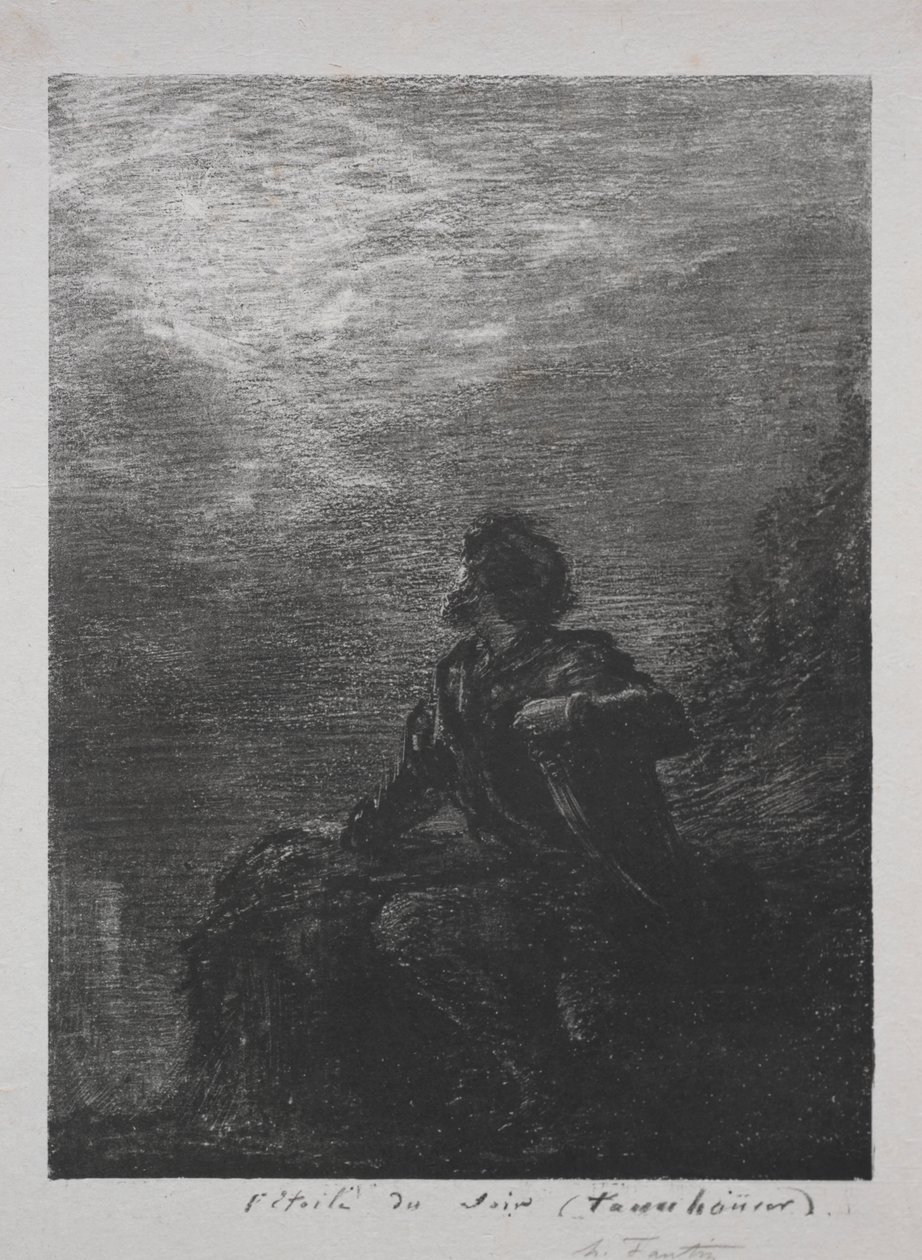 La estrella vespertina de Ignace Henri Jean Fantin Latour
