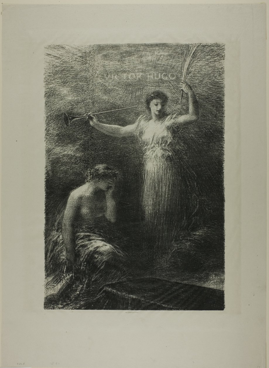 A Victor Hugo de Ignace Henri Jean Fantin Latour