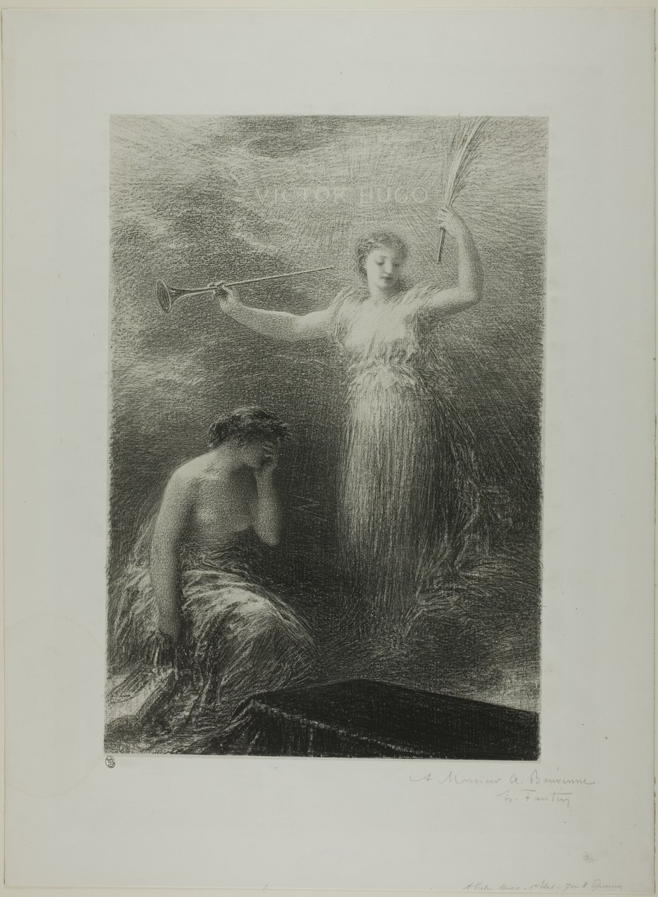 A Victor Hugo de Ignace Henri Jean Fantin Latour