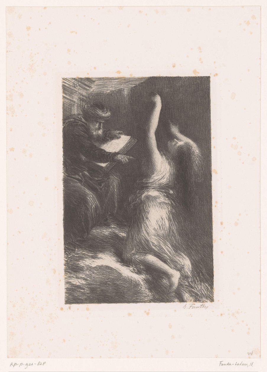 El mago Klingsor convoca a Kundry
Parsifal. Acto II. Evocación de Kundry
Vida y obra de Richard Wagner (título de la serie) de Ignace Henri Jean Fantin Latour