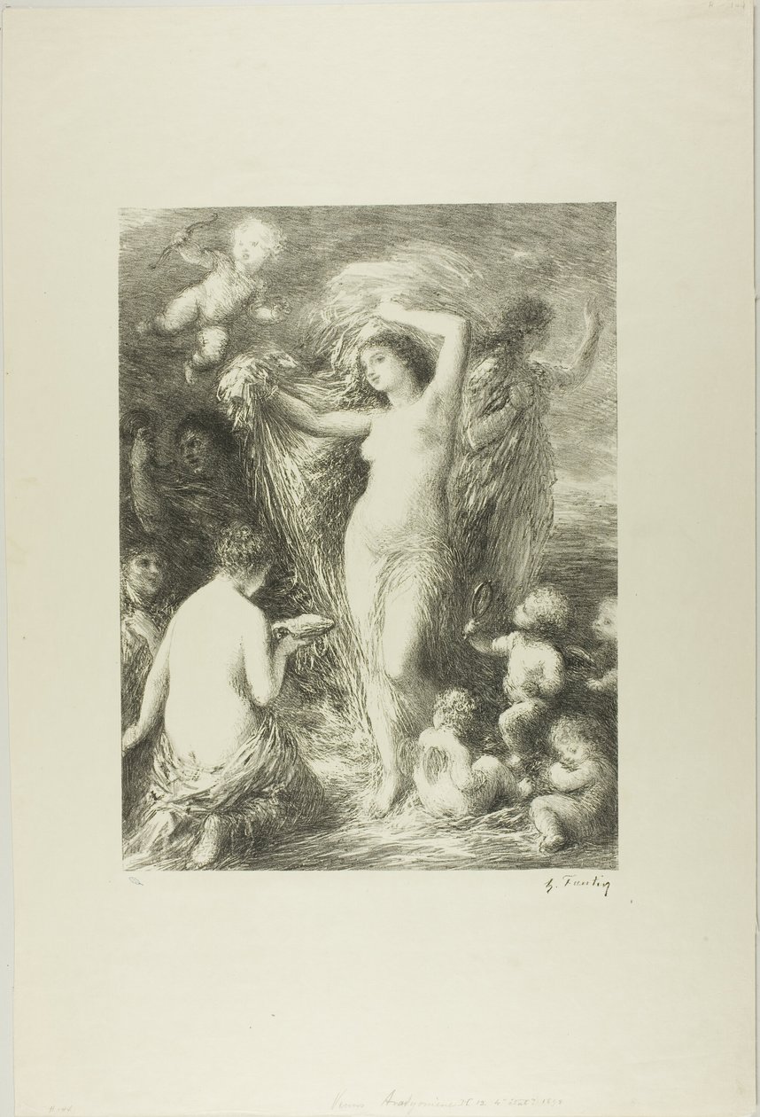Venus Anadyomena de Ignace Henri Jean Fantin Latour