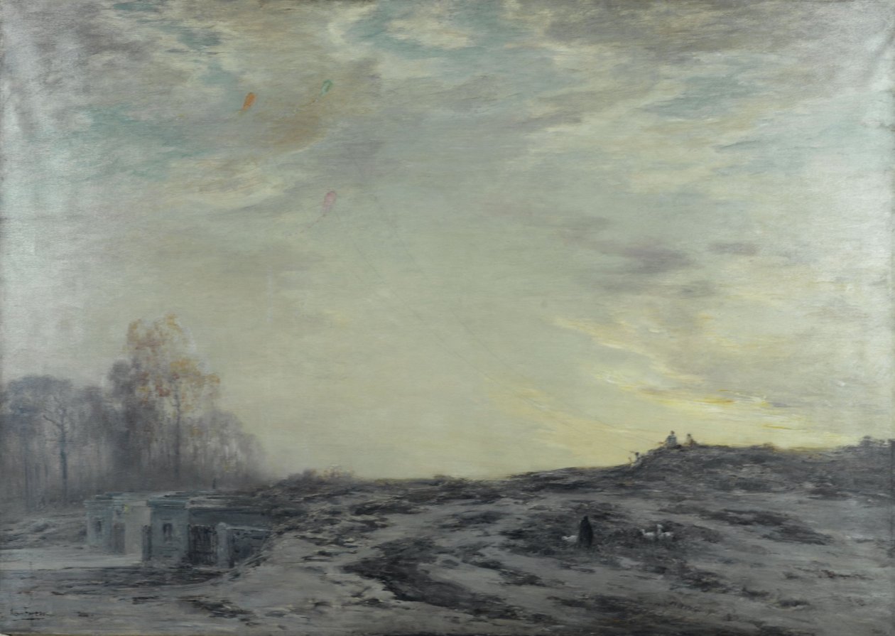 La Banlieue de Paris aux environs des fortifications, ca. 1923 (óleo sobre lienzo) de Henri Foreau