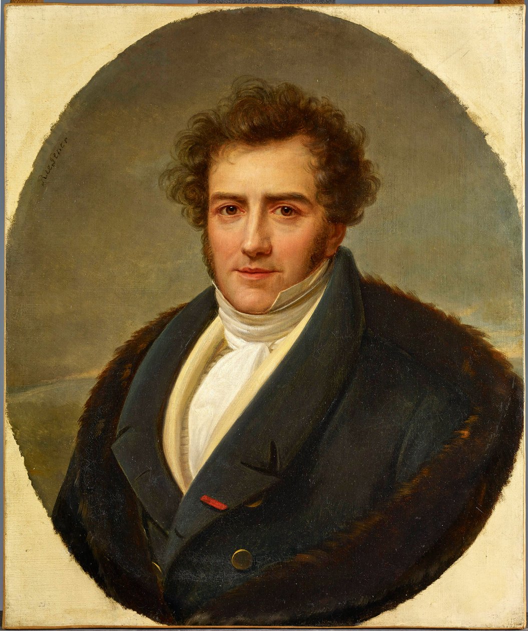Retrato del compositor François-Adrien Boieldieu (1775-1834), por Riesener, Henri-François (1767-1828). Óleo sobre lienzo. Philharmonie de Paris de Henri Francois Riesener