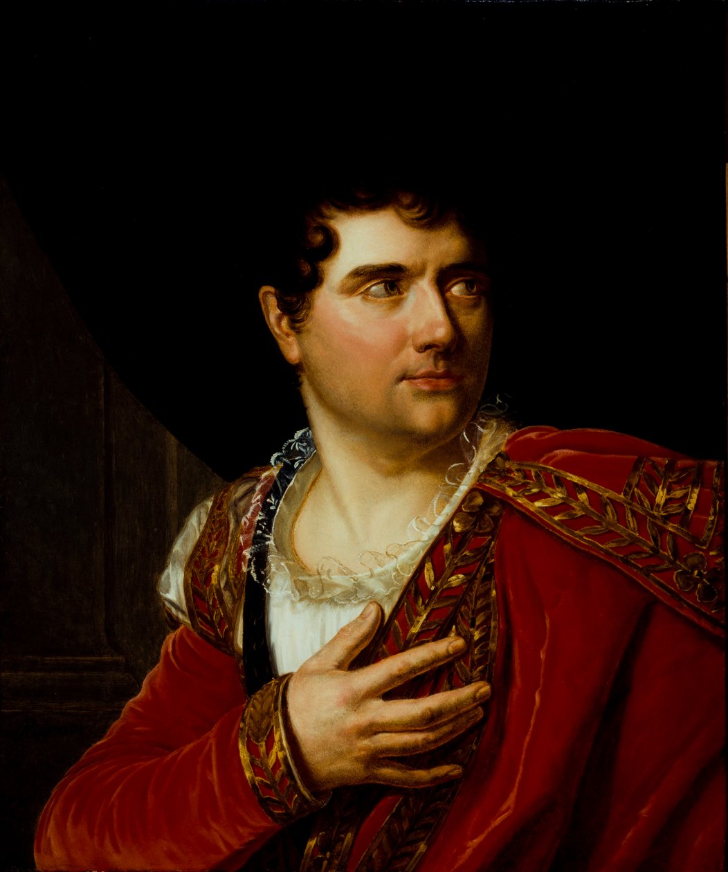 Retrato de Jean-Baptiste-Sauveur Gavaudan 1772-1840, ca 1799 de Henri Françoiss Riesener