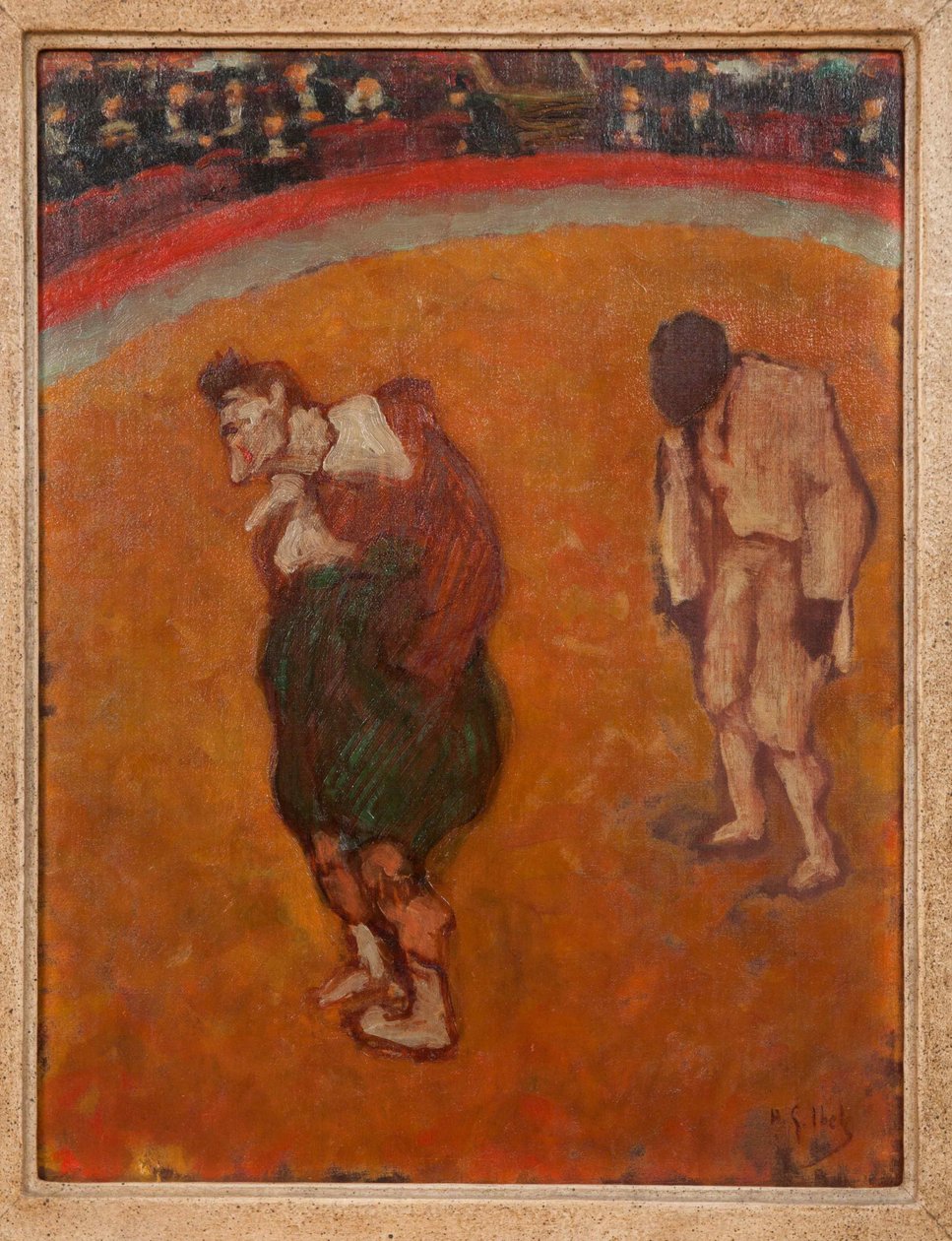 Footit y Chocolat, c. 1895 de Henri Gabriel Ibels