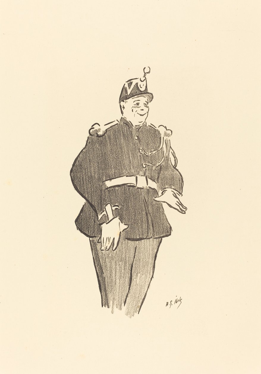 Gendarme de Henri Gabriel Ibels