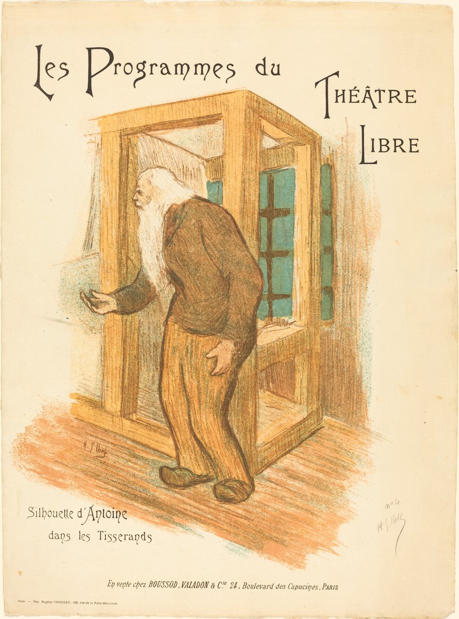 Los programas del Teatro Libre de Henri Gabriel Ibels