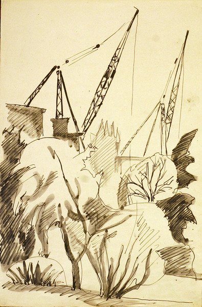 Reconstrucción, Londres de Henri Gaudier Brzeska