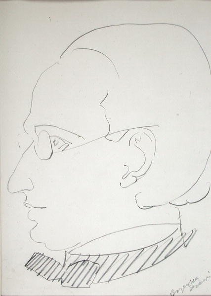 Alfred Wolmark (1877-1961) de Henri Gaudier Brzeska