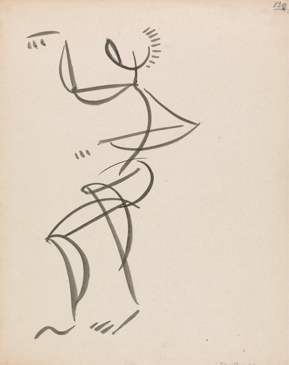 Figura bailarina de Henri Gaudier Brzeska