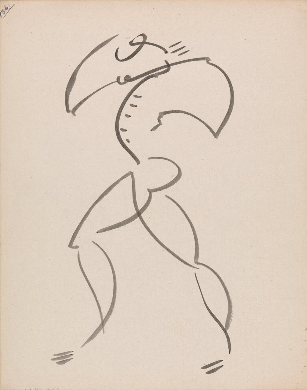 Figura bailarina de Henri Gaudier Brzeska