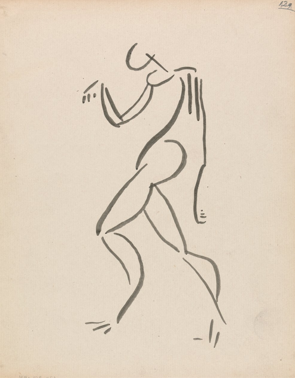 Figura bailarina de Henri Gaudier Brzeska