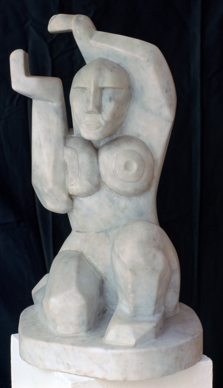 Mujer sentada, c. 1911-1915 de Henri Gaudier Brzeska