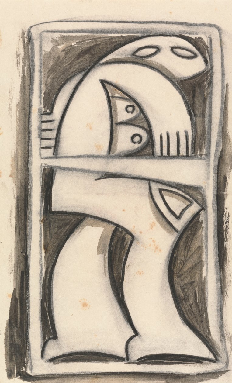 Figura femenina de pie de Henri Gaudier Brzeska