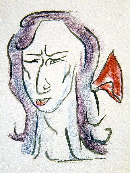 La condesa de Oxford y Asquith de Henri Gaudier Brzeska