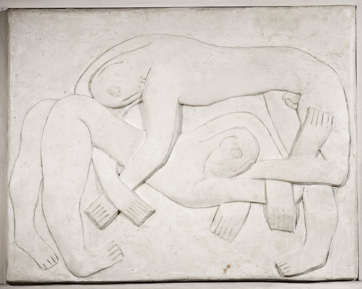Luchadores, 1914 ; 1965 de Henri Gaudier Brzeska