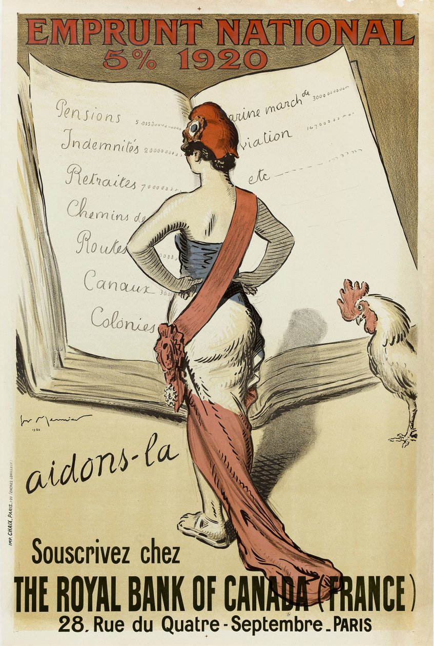 Souscrivez chez The Royal Bank of Canada France de Henri Georges Meunier