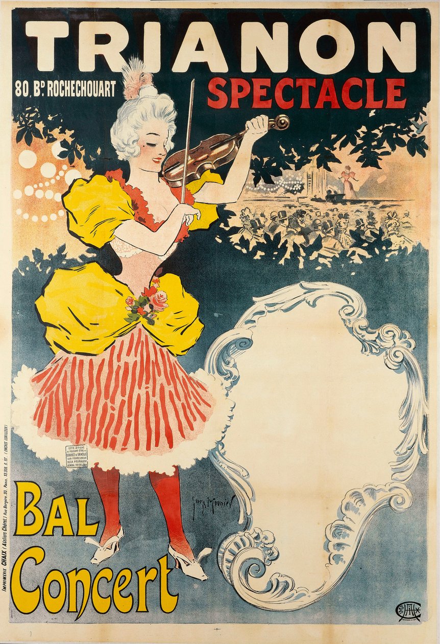 Espectáculo de Trianon Bal Concierto de Henri Georges Meunier