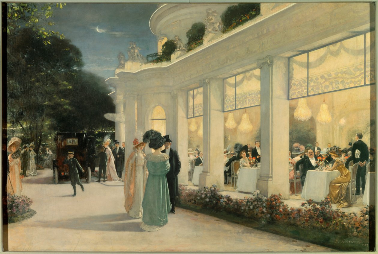 Cena en Pre Catelan de Henri Gervex