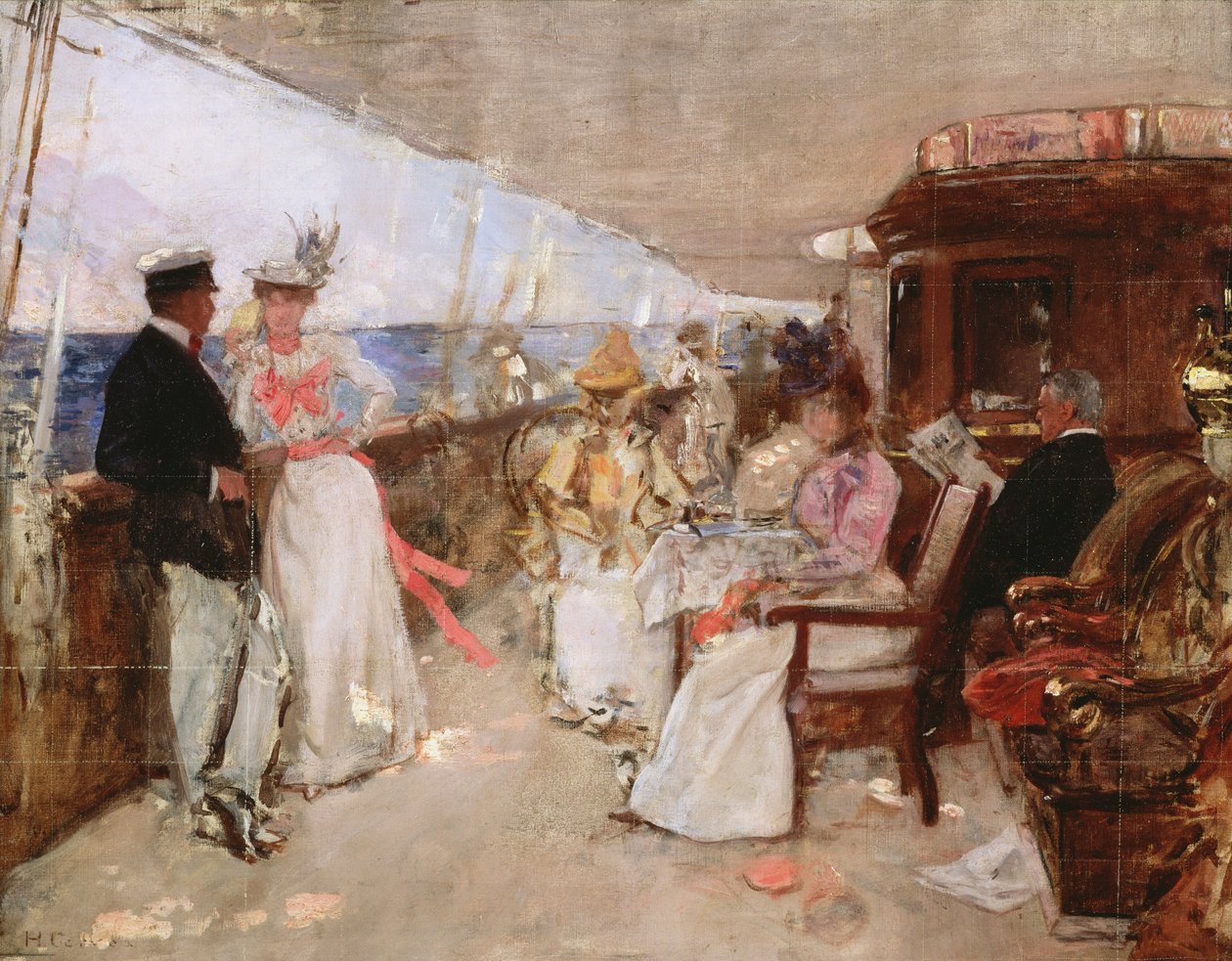 Navegando en el Archipiélago, c.1898 de Henri Gervex
