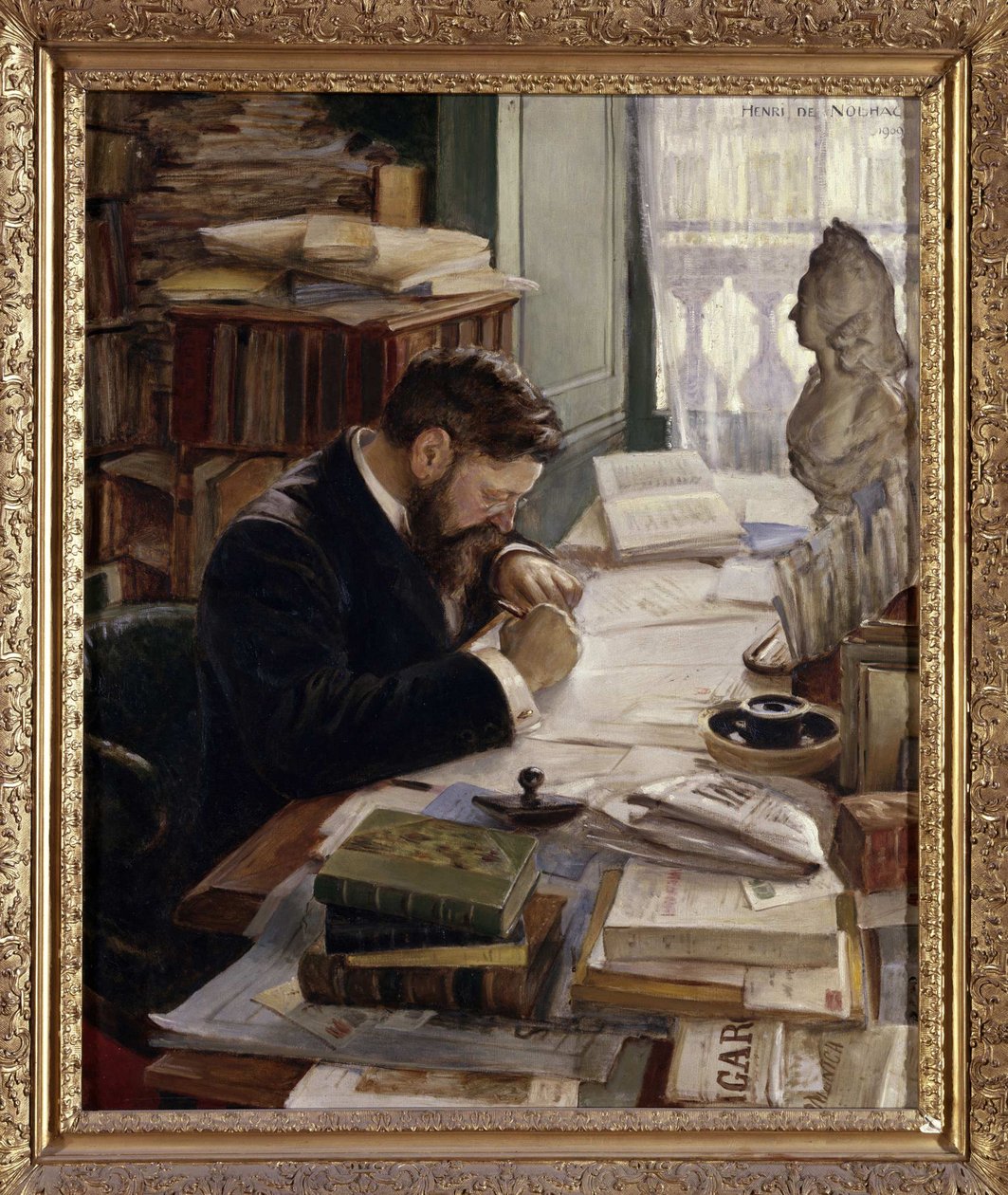 Retrato de Pierre de Nolhac 1859-1936, 1909 de Henri Girault De Nolhac