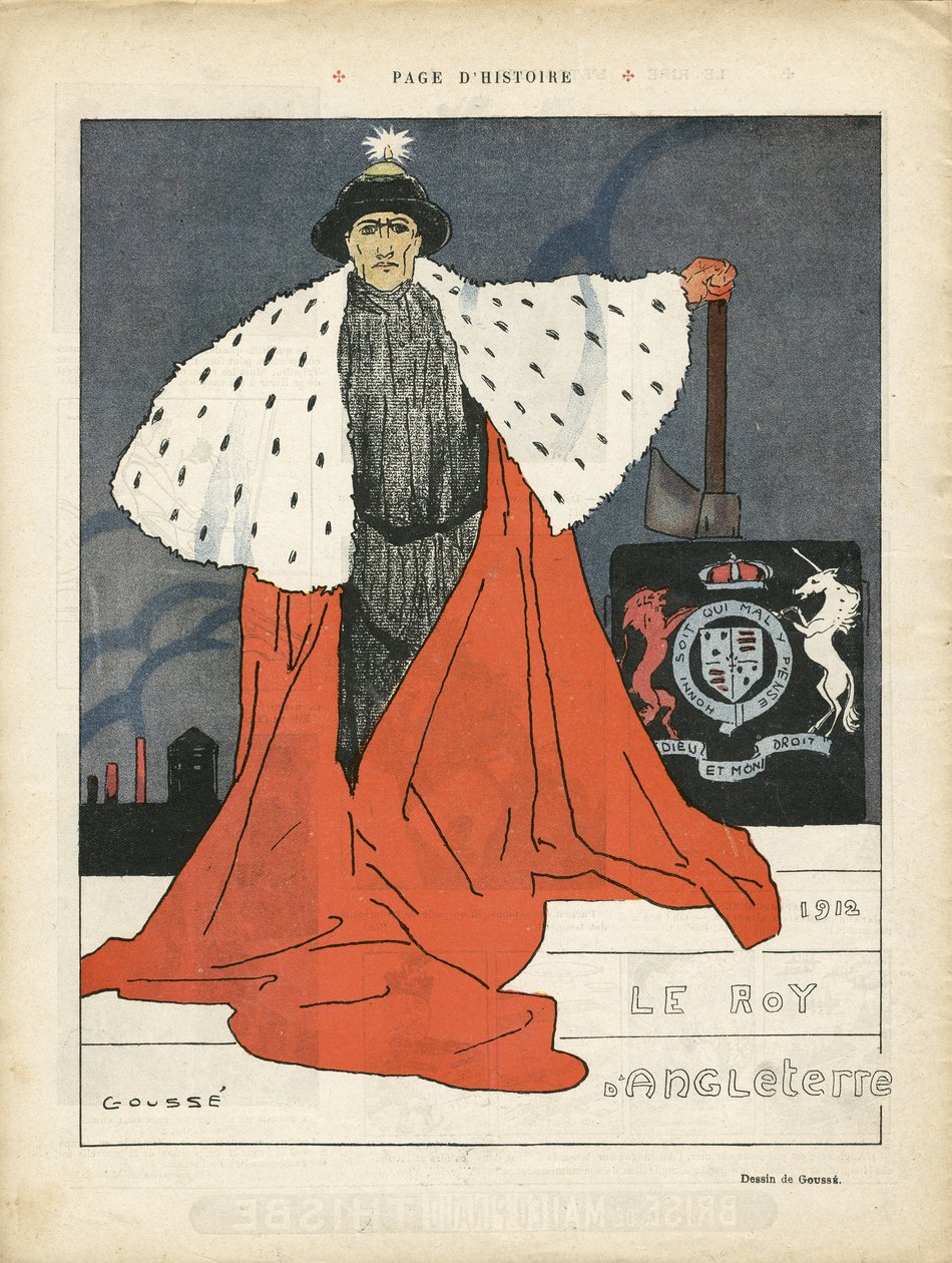 Ilustración de Henri Gousse (1872-1914) en Le Rire de Henri Gousse