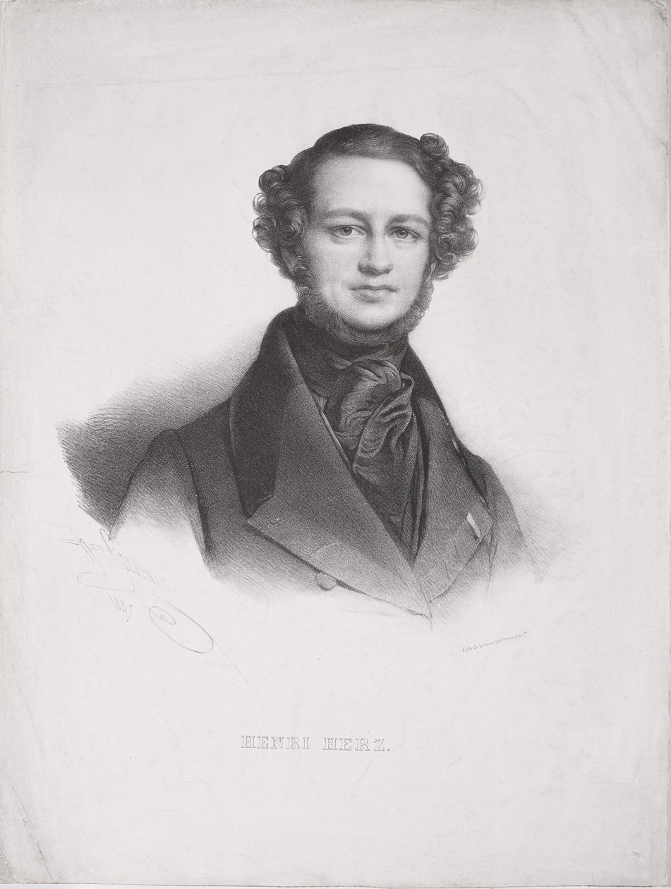 Henri Herz (1803-88) de Henri Grevedon