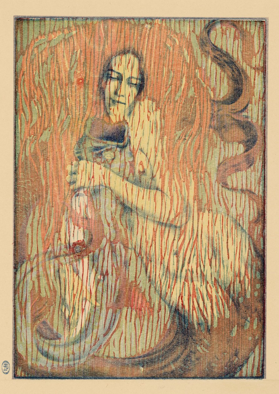 Sirena Juguetona, 1897 de Henri Heran