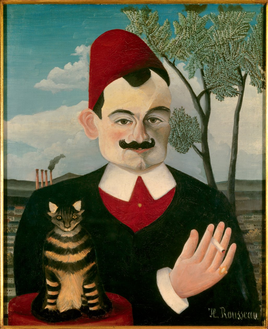 Retrato de Pierre Loti de Henri J.F. Rousseau