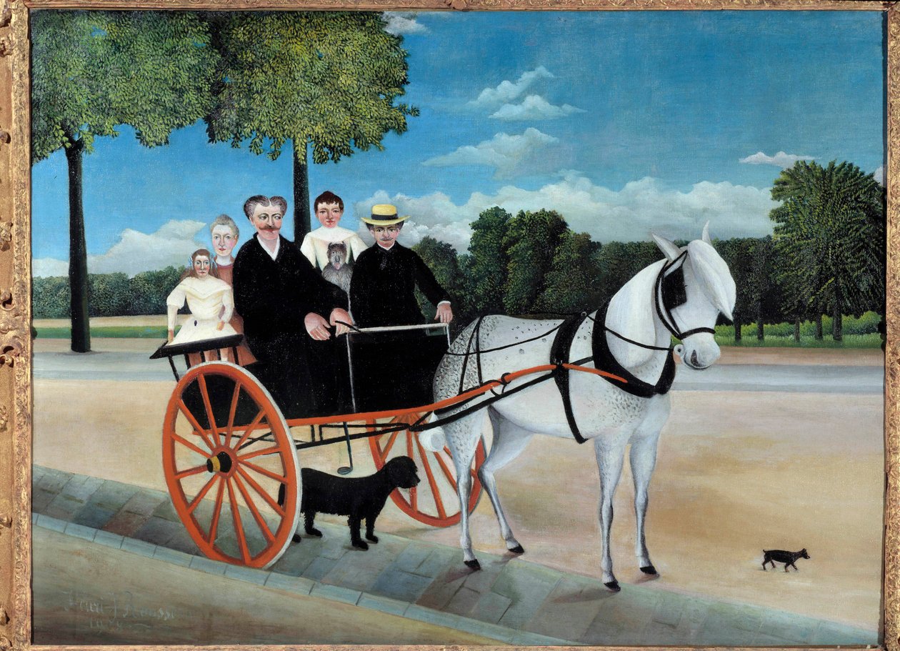La carretilla del padre Junier de Henri J.F. Rousseau