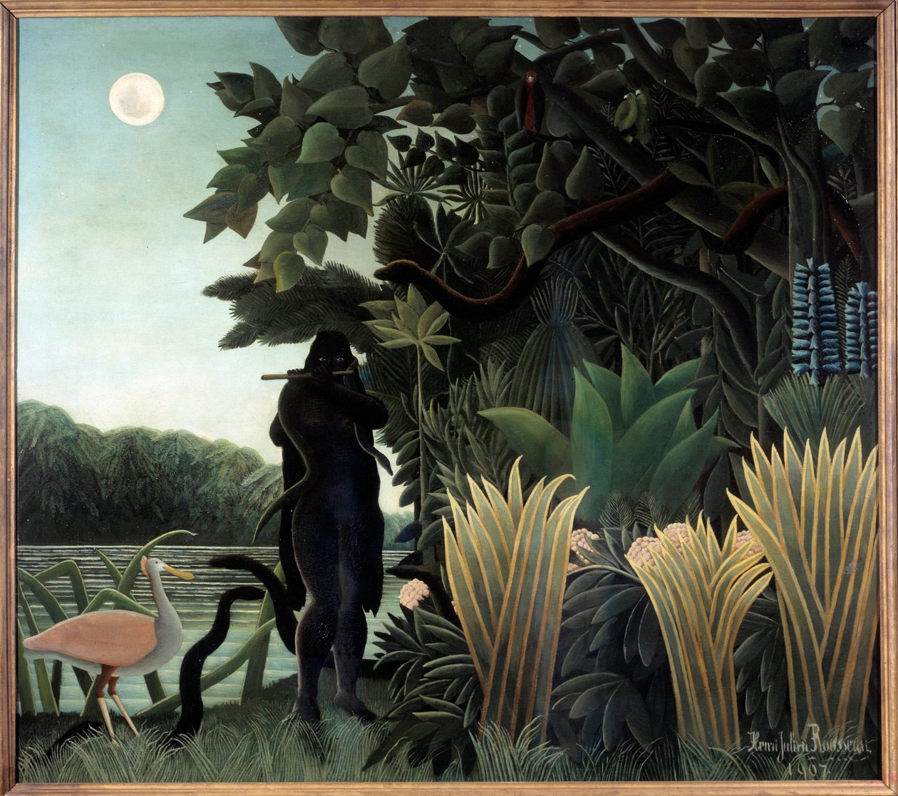 El encantador de serpientes de Henri J.F. (1844 1910) Rousseau