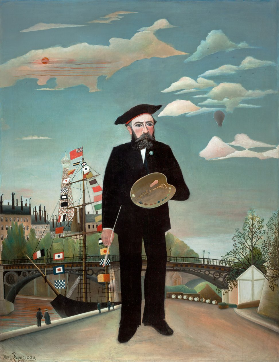 Yo mismo: Retrato-paisaje de Henri J.F. 1844 1910 Rousseau