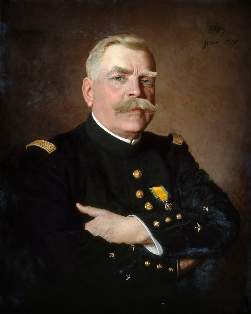 Retrato de Joseph Joffre 1852-1931, Mariscal de Francia de Henri Jacquier