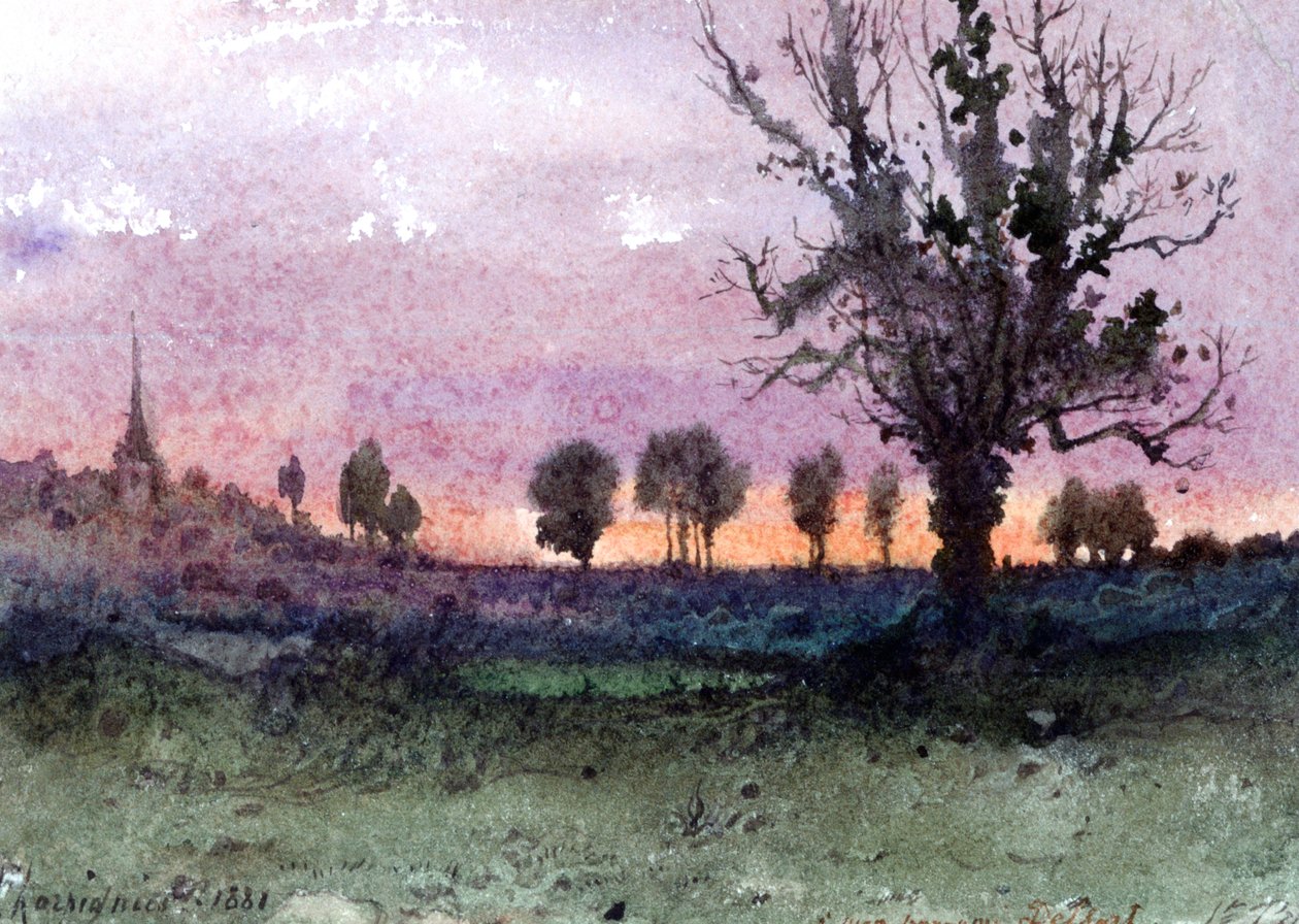 Paisaje, 1881 de Henri Joseph Harpignies