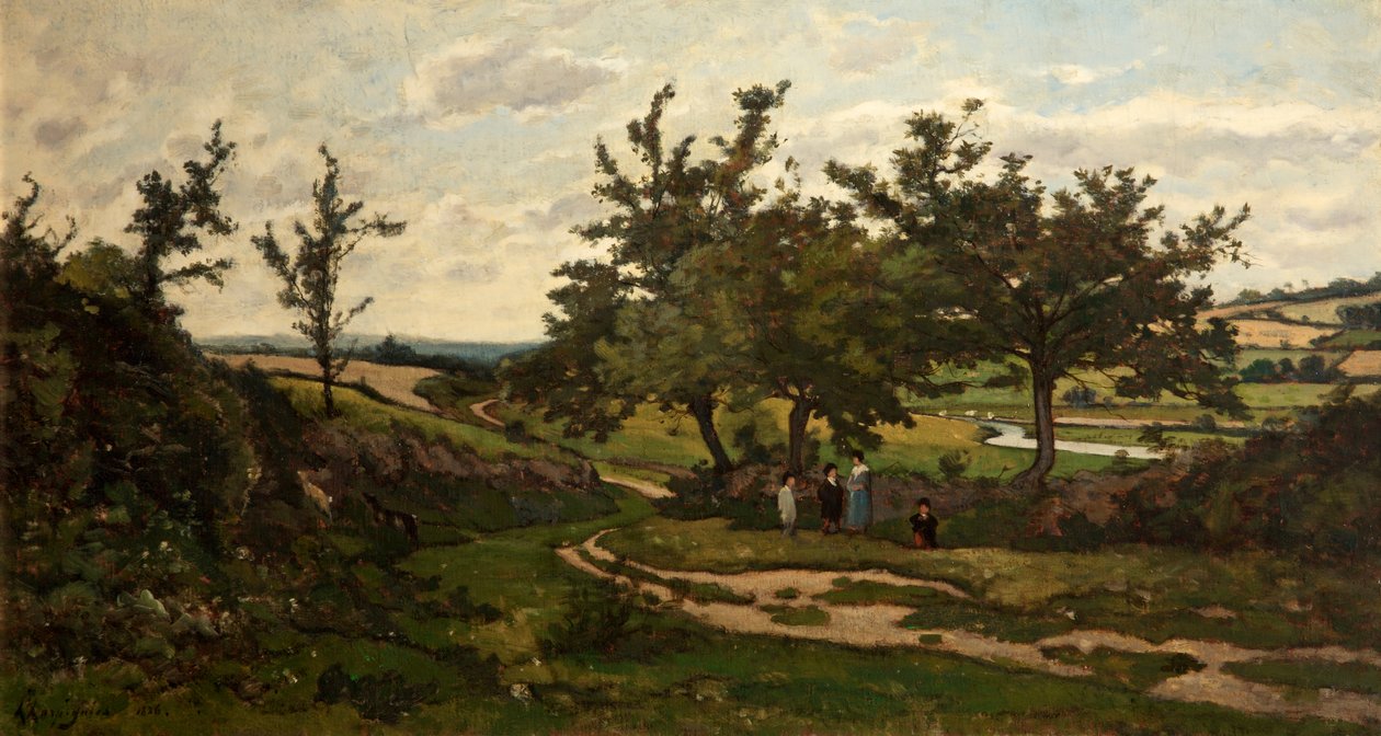Paisaje, 1886 de Henri Joseph Harpignies