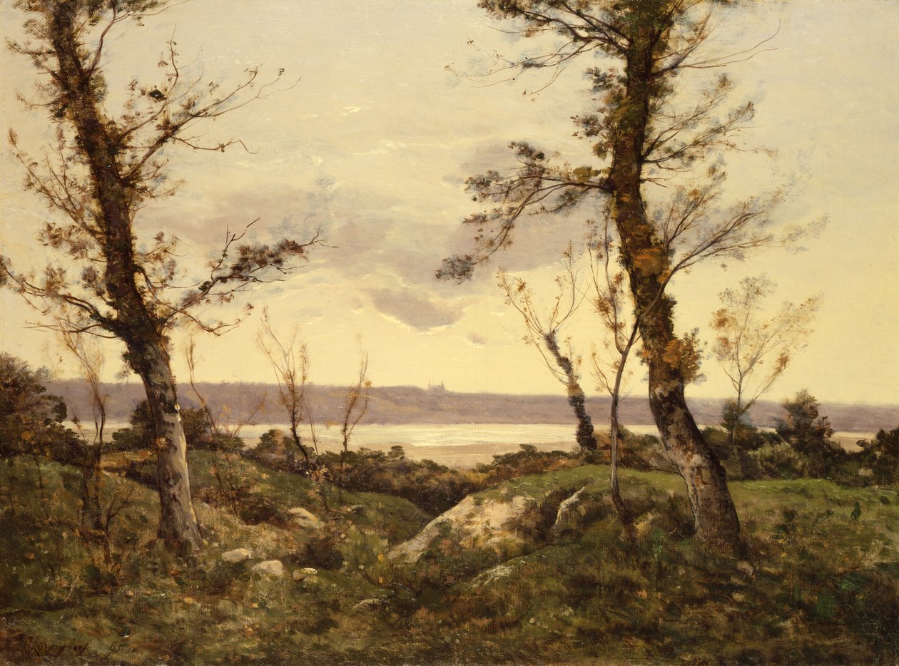 El Estuario, 1895 de Henri Joseph Harpignies